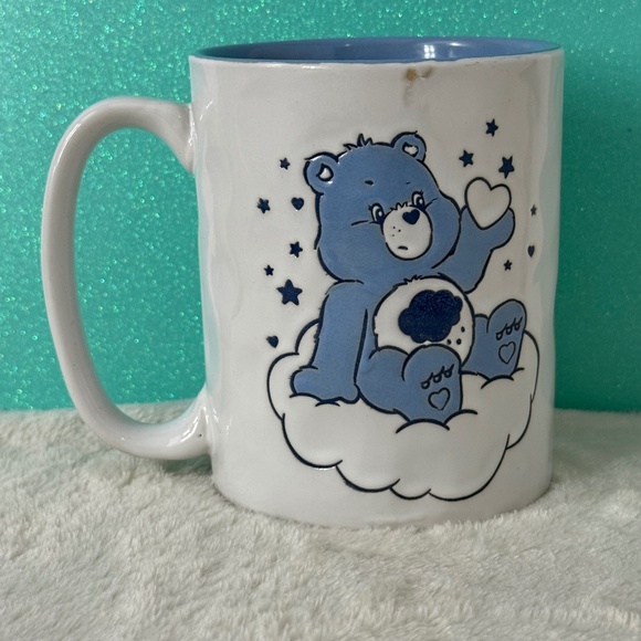 Care Bear Grumpy Bear White Coffee Tea Mug - Picture 1 of 7